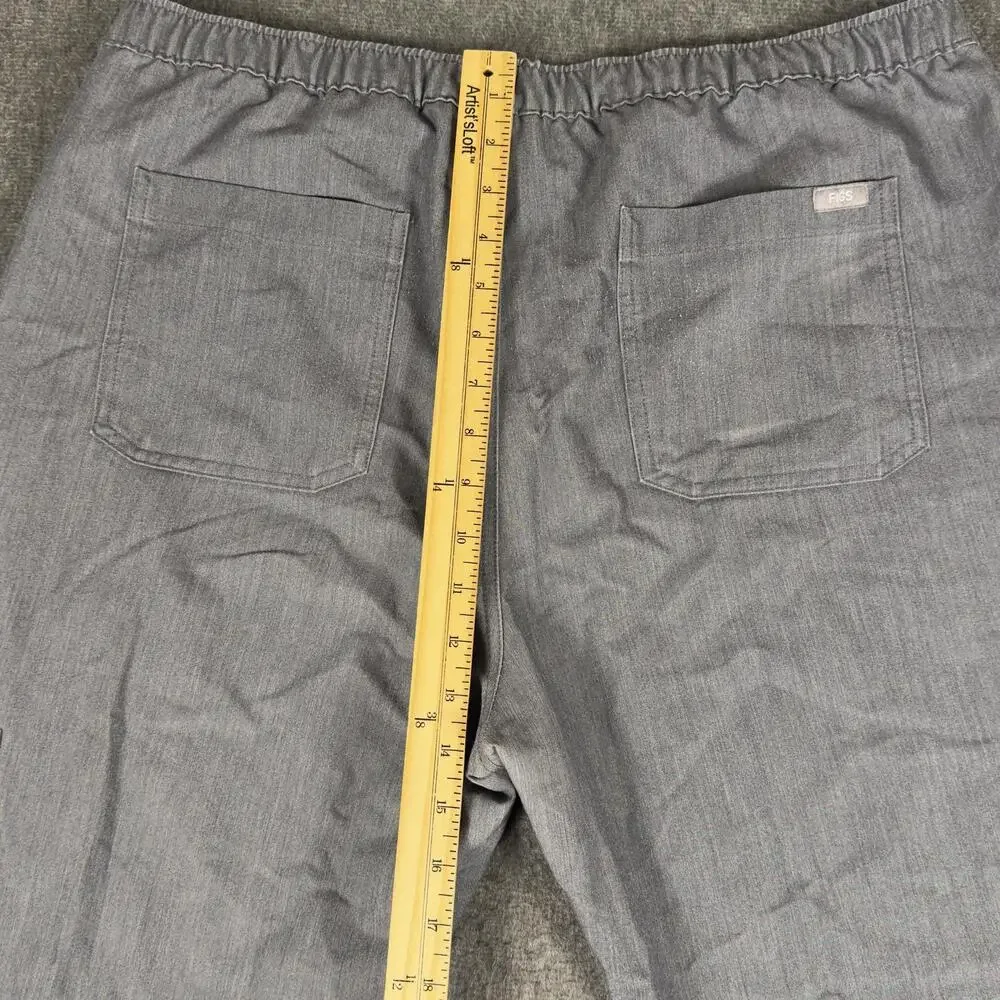 FIGS Cargo Pants Mens 37x29 Gray Technical Collection Scrub Workwear Stretch